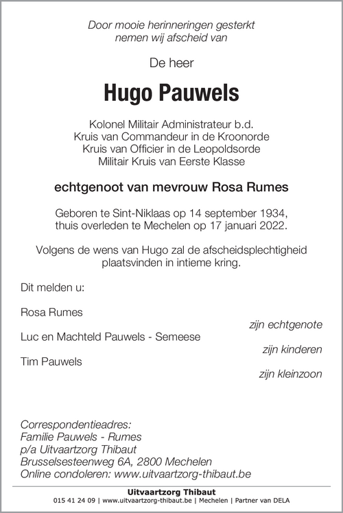 Hugo Pauwels