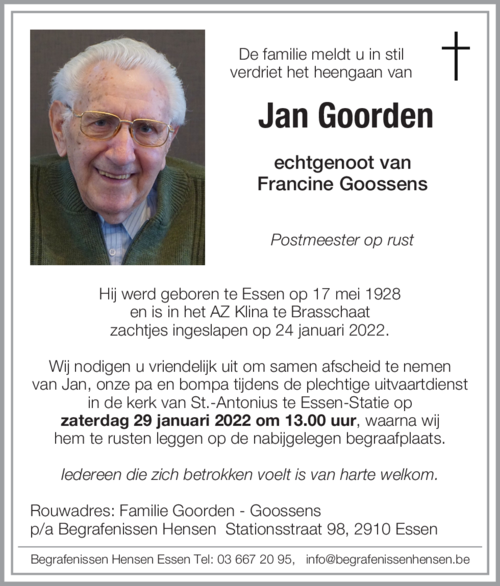 Jan Goorden