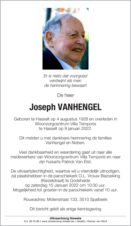 Joseph Vanhengel