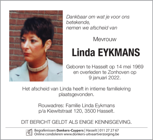 Linda Eykmans