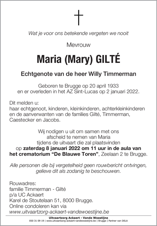 Maria Gilté