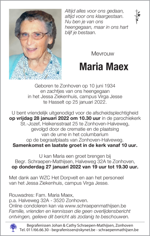 Maria Maex