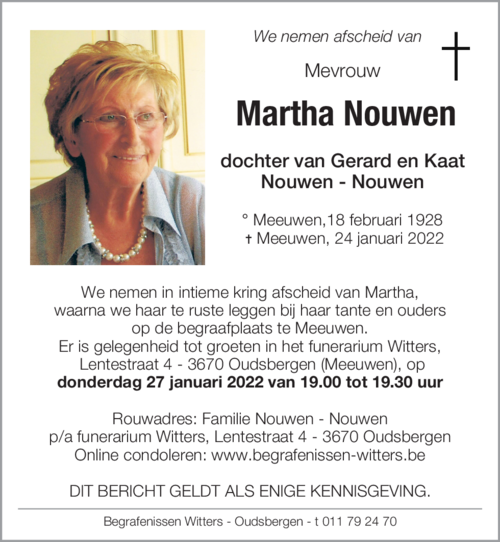 Martha Nouwen