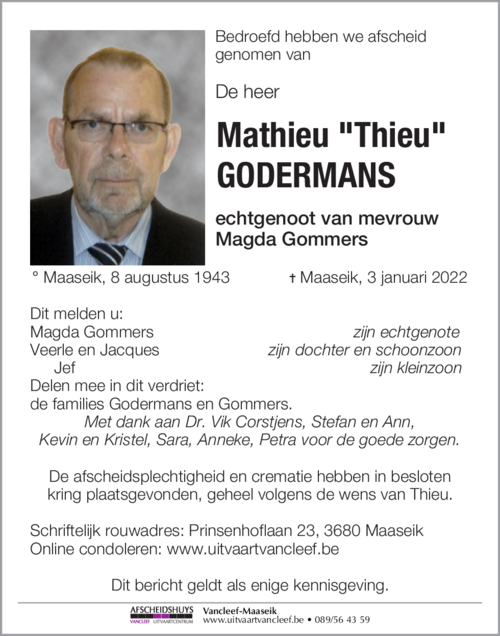 Mathieu Godermans