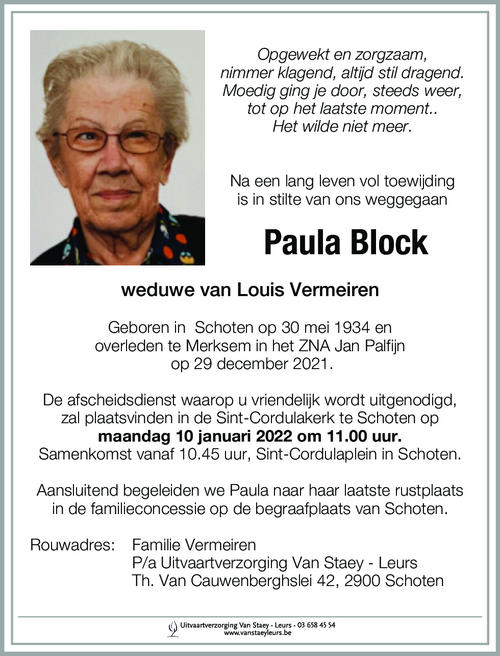 Paula Block