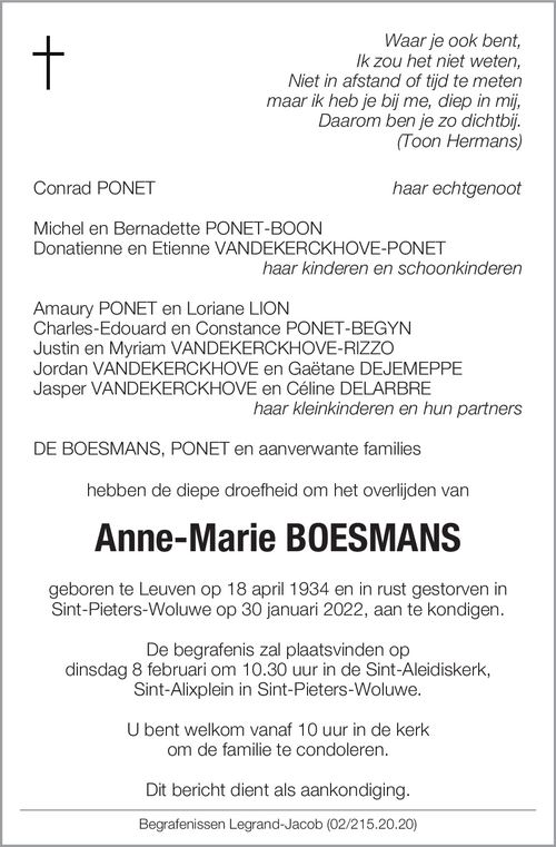 Anne-Marie Boesmans