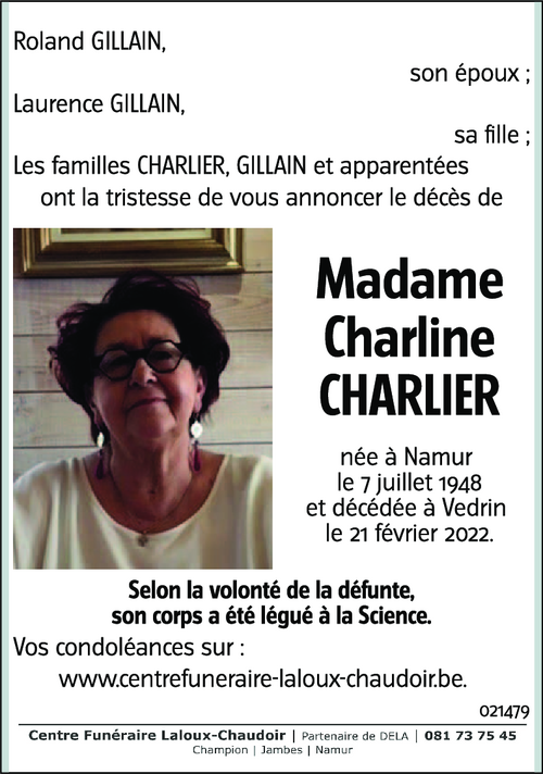 Charline CHARLIER