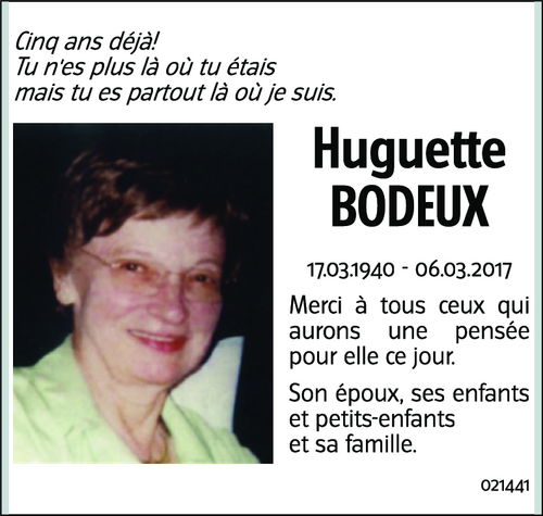 Huguette Bodeux