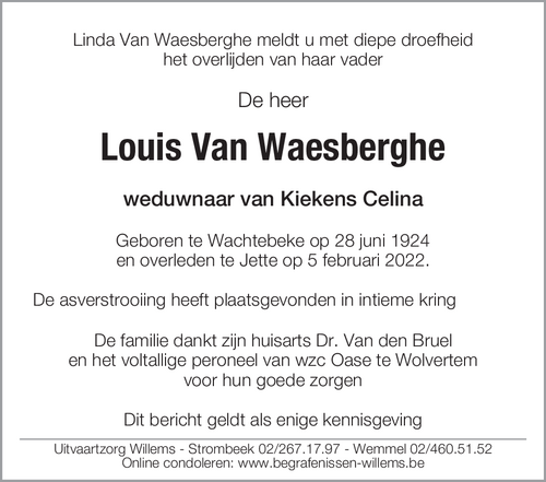 Louis Van Waesberghe