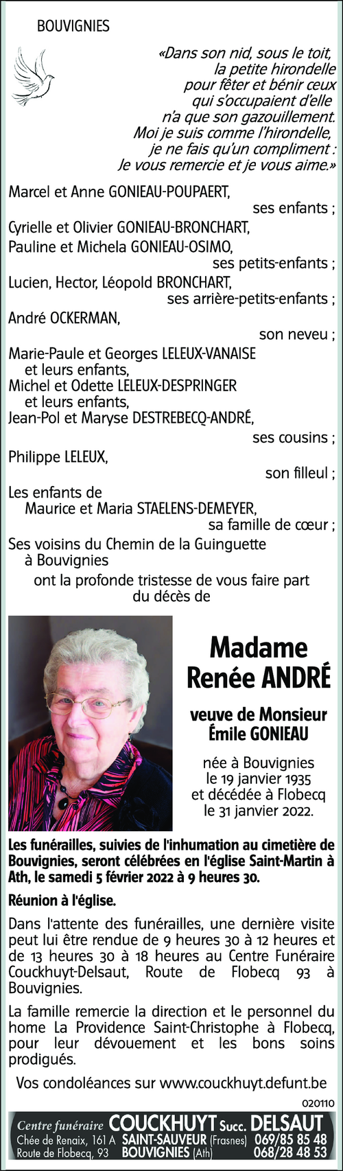 Renée ANDRE