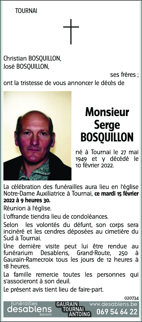 Serge BOSQUILLON
