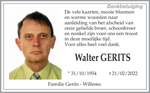 Walter Gerits