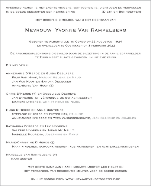 Yvonne van Rampelberg