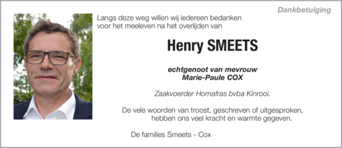 Henry SMEETS