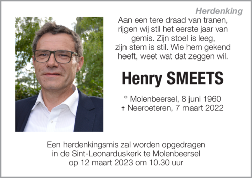 Henry SMEETS