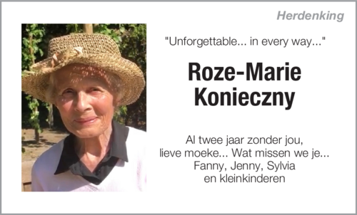Roze-Marie Konieczny