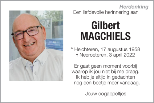 Gilbert MAGCHIELS