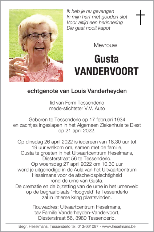 Gusta Vandervoort
