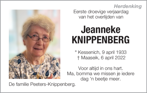 Jeanneke Knippenberg