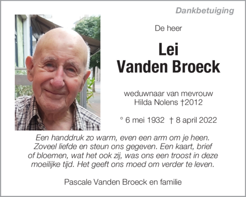 Lei Vanden Broeck