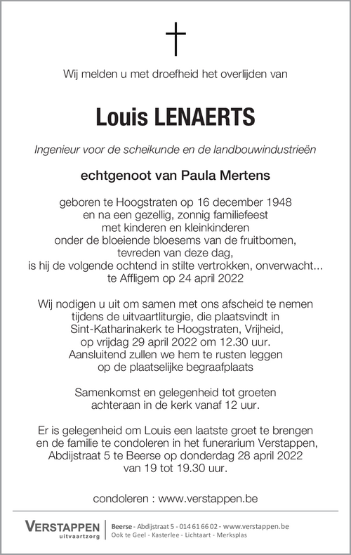 Louis Lenaerts