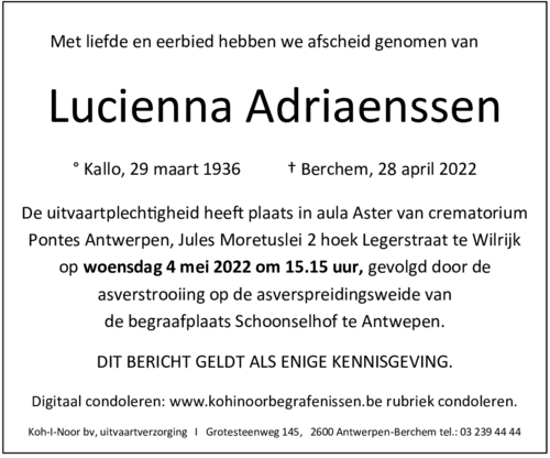Lucienna Adriaenssens