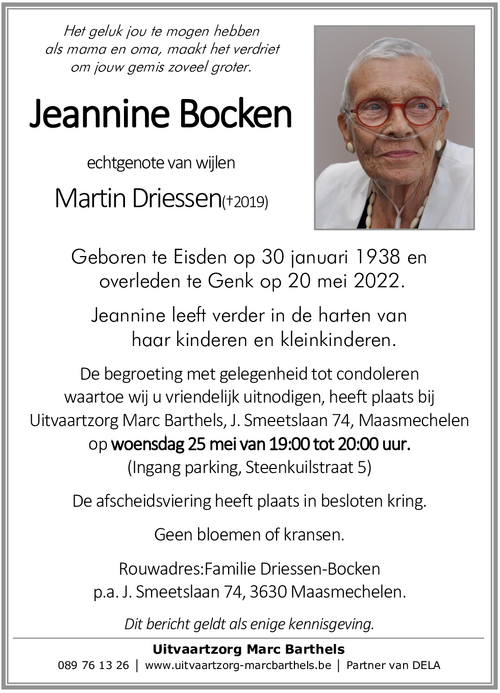 Jeannine Bocken