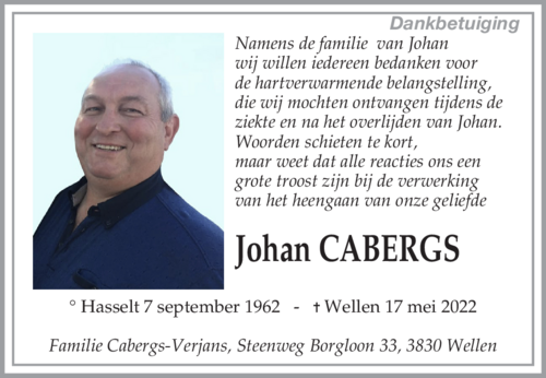 Johan Cabergs