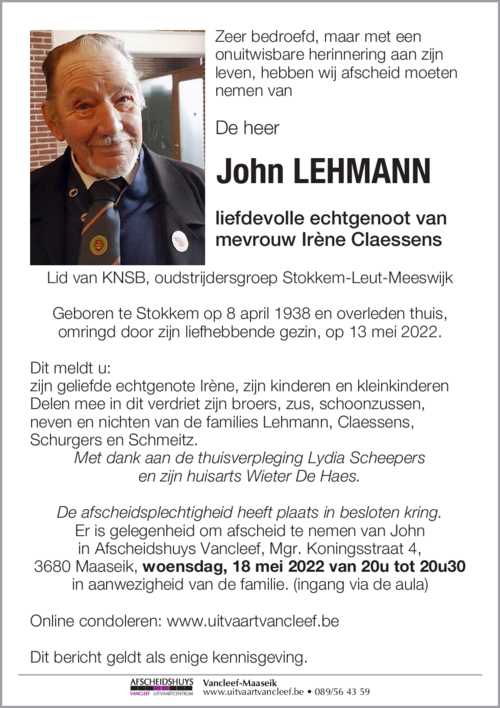 John Lehmann