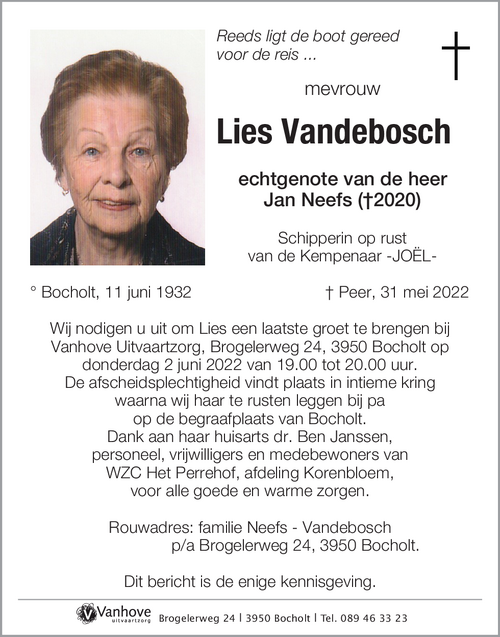 Lies Vandebosch