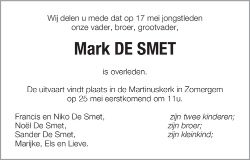 Mark De Smet