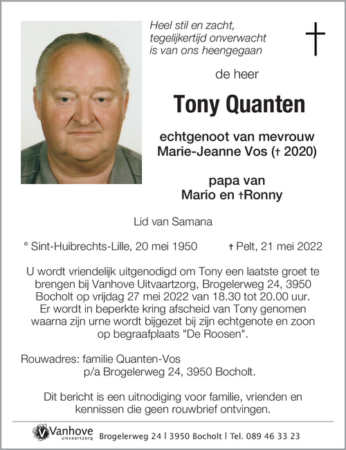 Tony Quanten