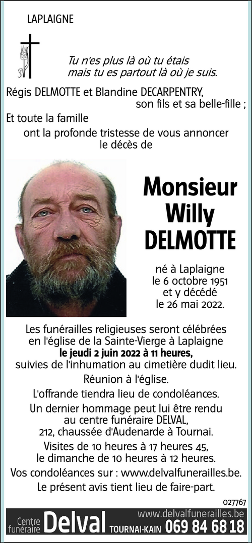 Willy DELMOTTE