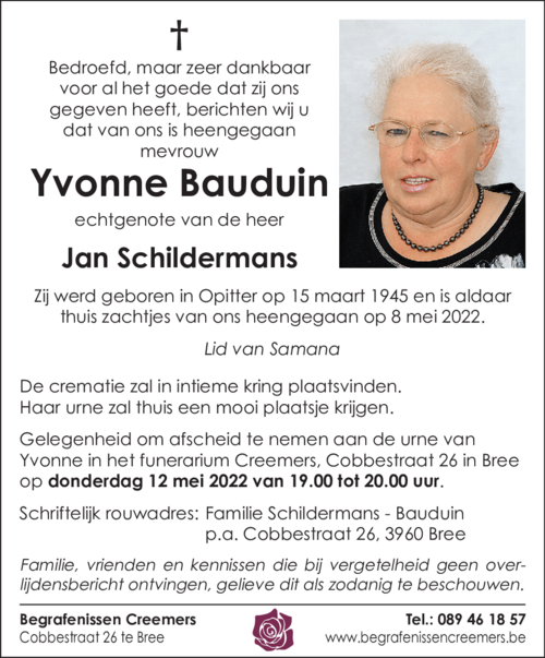 Yvonne Bauduin