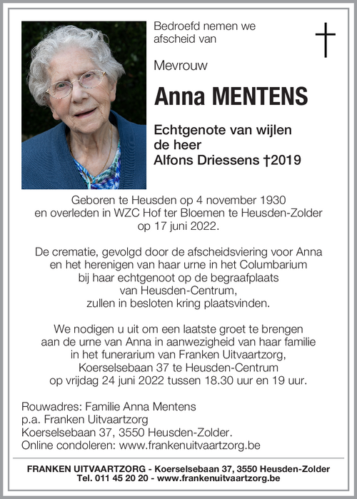 Anna Mentens