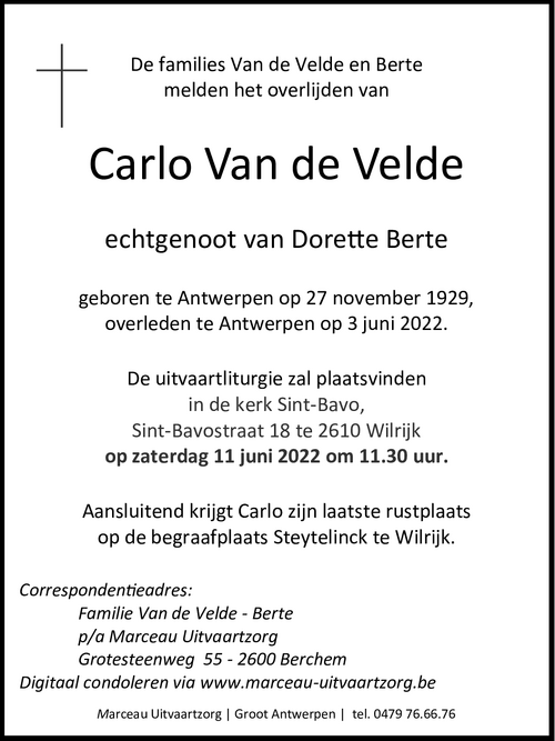 Charles Van de Velde