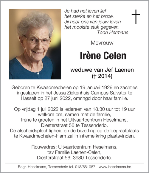 Irène Celen