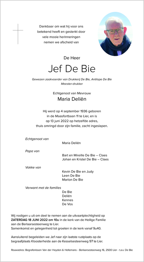 Jef De Bie