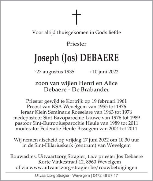 Joseph Debaere