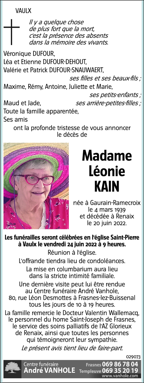 Léonie KAIN