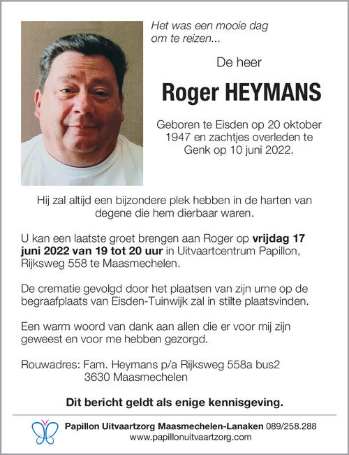 Roger Heymans