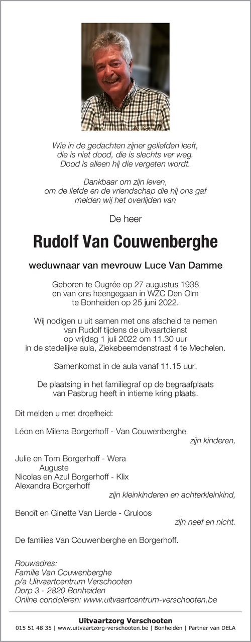 Rudolf Van Couwenberghe