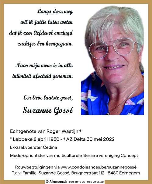 Suzanne Gossé