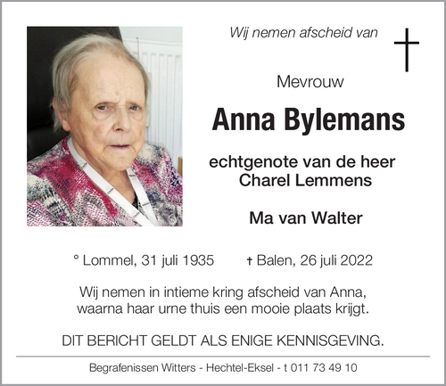 Anna Bylemans
