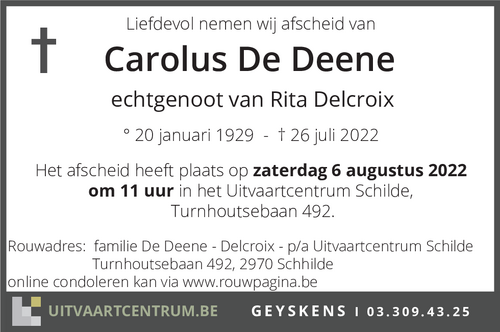 Carolus De Deene