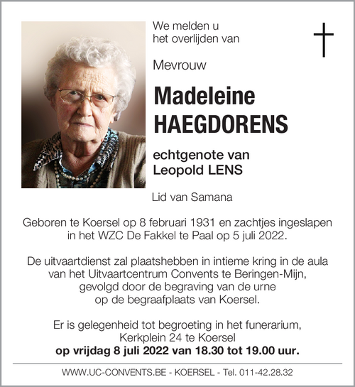 Madeleine Haegdorens