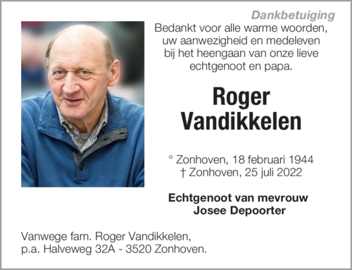 Roger Vandikkelen