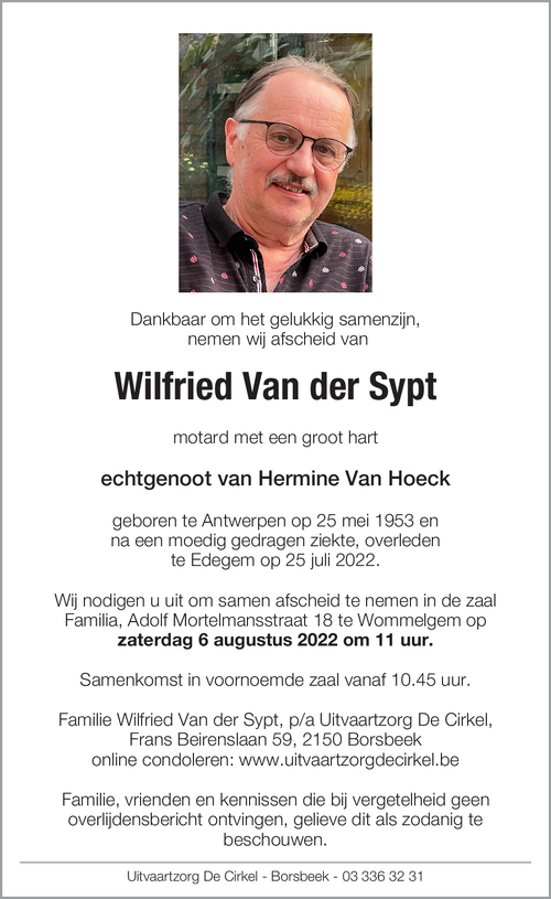 Wilfried Van der Sypt