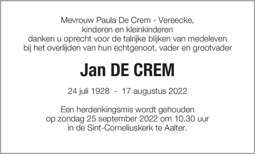 Jan De Crem