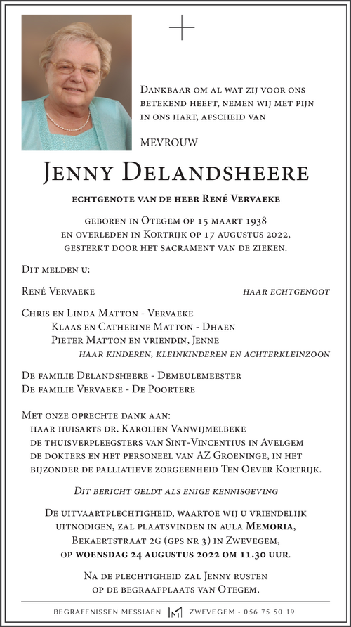 Jenny Delandsheere